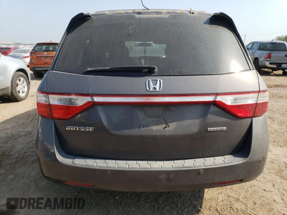 2013 Honda Odyssey with VIN 5KBRL589XDB803471, listed as a Copart auction lot 64465504 with Not provided miles and Non repairable. Bid and sale history available at DreamBid. Image 6.