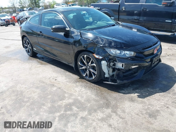 2017 Honda Civic Si with VIN 2HGFC3A53HH753043, listed as a IAAI auction lot 41984337 with 77,043 mi miles and . Bid and sale history available at DreamBid. Image 1.