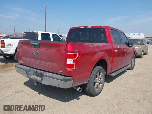 2020 Ford F-150 XL with VIN 1FTEW1CP2LKD60317, listed as a IAAI auction lot 41806394 with 79,333 mi miles. Bid and sale history available at carsss.com. Image 4.
