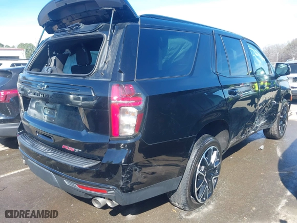 2023 Chevrolet Tahoe RST with VIN 1GNSKRKL2PR244986, listed as a IAAI auction lot 41571368 with 47,646 mi miles. Bid and sale history available at carsss.com. Image 4.