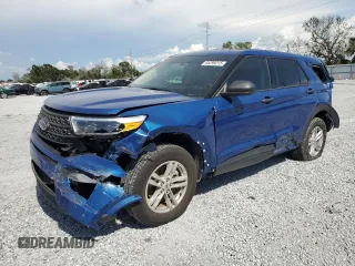 2022 Ford Explorer with VIN 1FMSK8BH8NGB59959, listed as a Copart auction lot 64299215 with 28,539 mi miles and Clean title. Bid and sale history available at DreamBid. Image 1.
