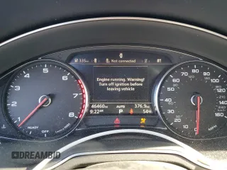 2019 Audi Q7 Premium with VIN WA1AAAF75KD011495, listed as a Copart auction lot 49677355 with 46,460 mi miles and Salvage title. Bid and sale history available at DreamBid. Image 9.