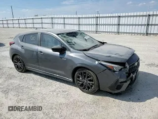 2024 Subaru Impreza RS with VIN JF1GUHHC6R8346395, listed as a Copart auction lot 74569334 with 7,253 mi miles and Salvage Title. Bid and sale history available at carsss.com. Image 11.