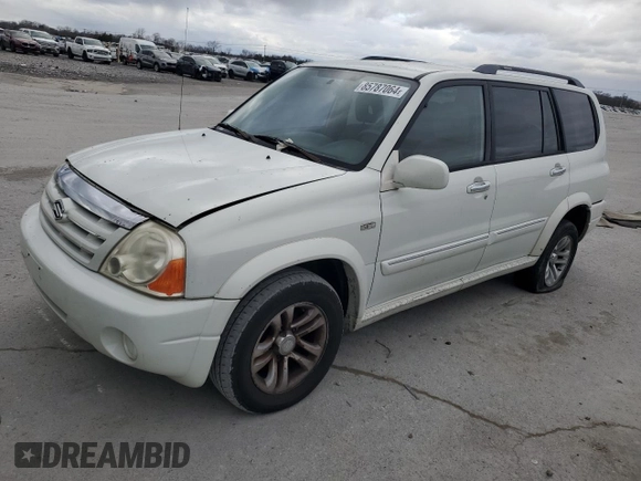 2005 Suzuki XL7 LX with VIN JS3TX92V454106667, listed as a Copart auction lot 85787064 with 247,951 mi miles and Salvage title. Bid and sale history available at DreamBid. Image 1.