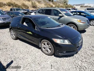 2011 Honda CR-Z EX with VIN JHMZF1D62BS004115, listed as a Copart auction lot 67402984 with 136,971 mi miles and Salvage Title. Bid and sale history available at carsss.com. Image 4.