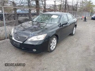 2009 Lexus ES 350 with VIN JTHBJ46GX92295321, listed as a IAAI auction lot 42079348 with 196,946 mi miles. Bid and sale history available at carsss.com. Image 2.