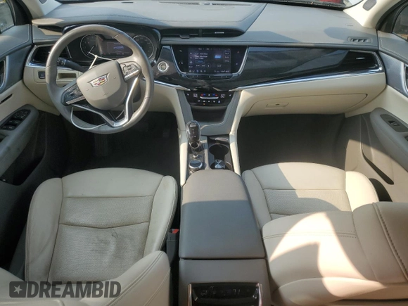 2020 Cadillac XT6 AWD Premium Luxury with VIN 1GYKPDRS6LZ117026, listed as a Copart auction lot 59591825 with 55,515 mi miles and Non repairable. Bid and sale history available at DreamBid. Image 8.