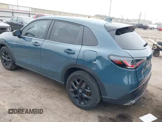 2024 Honda HR-V Sport with VIN 3CZRZ1H5XRM717819, listed as a IAAI auction lot 41666163 with 14,941 mi miles. Bid and sale history available at carsss.com. Image 3.