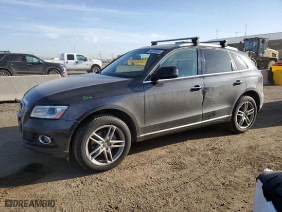 2016 Audi Q5 Premium with VIN WA1C2AFP7GA106977, listed as a Copart auction lot 48809855 with 91,474 mi miles and Salvage Title. Bid and sale history available at carsss.com. Image 1.