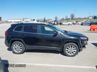 2017 Jeep Cherokee Limited with VIN 1C4PJMDS4HW564127, listed as a IAAI auction lot 41808675 with 144,472 mi miles. Bid and sale history available at carsss.com. Image 13.