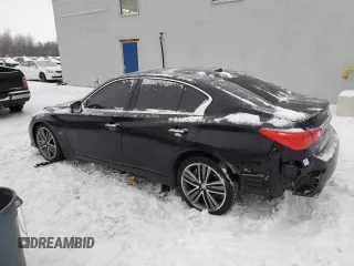 2017 Infiniti Q50 3.0t Signature Edition with VIN JN1EV7ARXHM841053, listed as a Copart auction lot 43552075 with 74,034 mi miles and Clean Title. Bid and sale history available at carsss.com. Image 2.