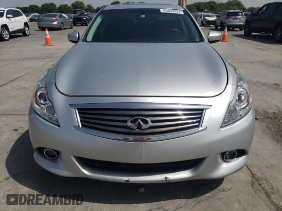 2015 Infiniti Q40 with VIN JN1CV6AP3FM501563, listed as a Copart auction lot 65633804 with 76,736 mi miles and Clean Title. Bid and sale history available at carsss.com. Image 5.