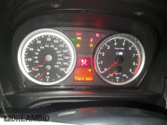 2009 BMW 3 Series M3 with VIN WBSWL93539P331908, listed as a Copart auction lot 88529025 with 113,510 mi miles and Salvage Title. Bid and sale history available at carsss.com. Image 9.