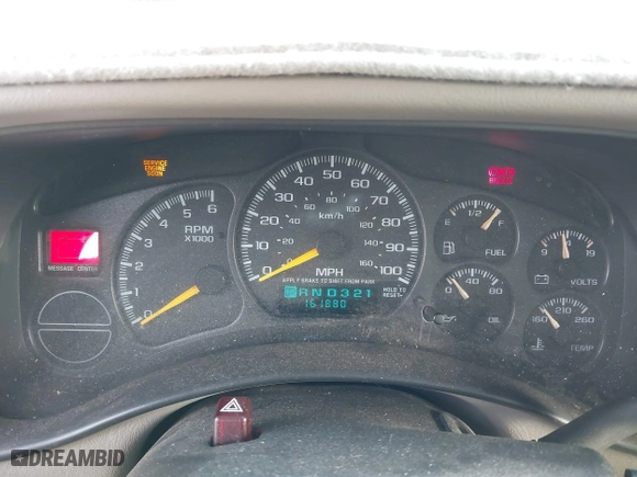 2001 Chevrolet Silverado 1500 LT with VIN 1GCEK19T61Z103505, listed as a IAAI auction lot 41507753 with 161,880 mi miles. Bid and sale history available at carsss.com. Image 7.