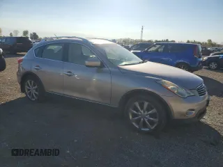 2008 Infiniti EX Journey with VIN JNKAJ09FX8M356855, listed as a Copart auction lot 75425804 with 260,714 mi miles and Clean Title. Bid and sale history available at DreamBid. Image 4.