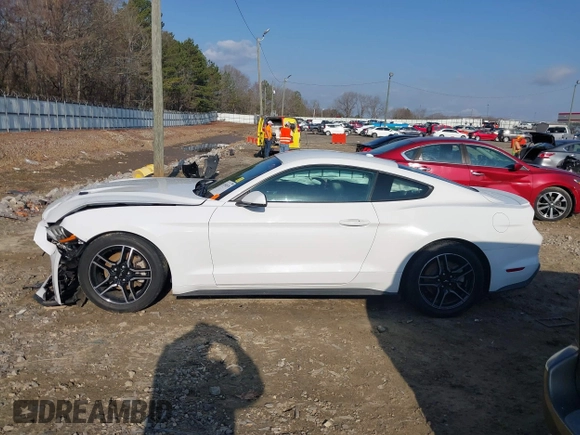2019 Ford Mustang EcoBoost with VIN 1FA6P8TH7K5151242, listed as a IAAI auction lot 41530579 with 91,002 mi miles and . Bid and sale history available at carsss.com. Image 14.