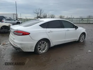 2020 Ford Fusion SE with VIN 3FA6P0HD9LR263756, listed as a Copart auction lot 47646955 with 59,130 mi miles and Salvage Title. Bid and sale history available at carsss.com. Image 3.