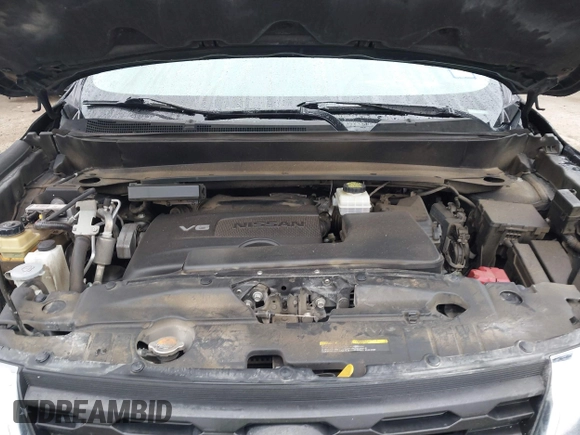 2018 Nissan Pathfinder SV with VIN 5N1DR2MN7JC633034, listed as a IAAI auction lot 41608707 with 118,694 mi miles. Bid and sale history available at carsss.com. Image 10.