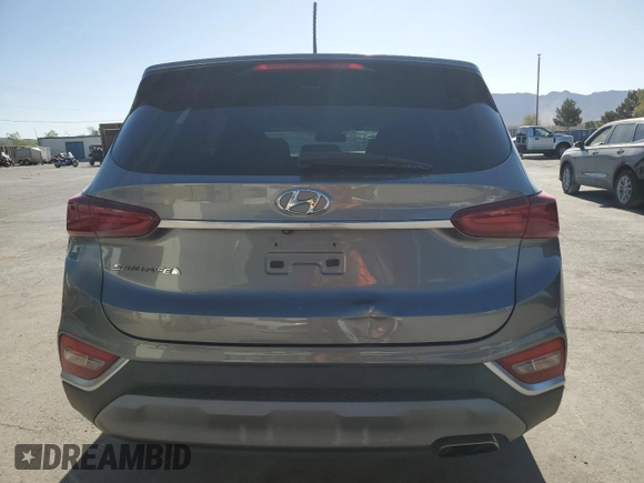 2019 Hyundai Santa Fe SE z VIN 5NMS23AD9KH043292, wystawiony jako Copart lot #54108685 z przebiegiem 27 474 mil mil oraz Szkoda całkowita • Salvage title. Historia ofert i sprzedaży dostępna na DreamBid. Obrazek 6.