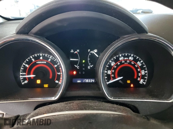 2010 Toyota Highlander with VIN 5TDZK3EH6AS009981, listed as a Copart auction lot 59673365 with 178,334 mi miles and Salvage title. Bid and sale history available at DreamBid. Image 9.