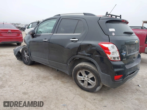 2018 Chevrolet Trax LT with VIN 3GNCJLSBXJL183879, listed as a IAAI auction lot 41288990 with 127,310 mi miles and . Bid and sale history available at DreamBid. Image 3.