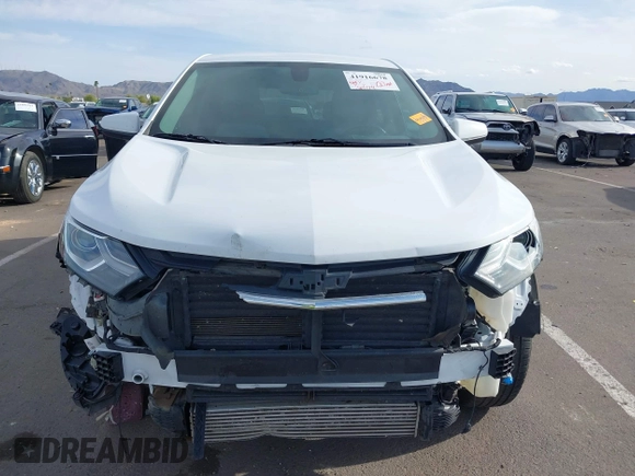 2018 Chevrolet Equinox LT with VIN 2GNAXJEV8J6318815, listed as a IAAI auction lot 41916678 with 64,174 mi miles and . Bid and sale history available at carsss.com. Image 6.