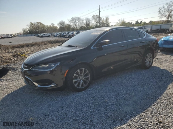 2015 Chrysler 200 C with VIN 1C3CCCCG4FN683206, listed as a Copart auction lot 47353765 with 92,841 mi miles and Clean Title. Bid and sale history available at carsss.com. Image 1.