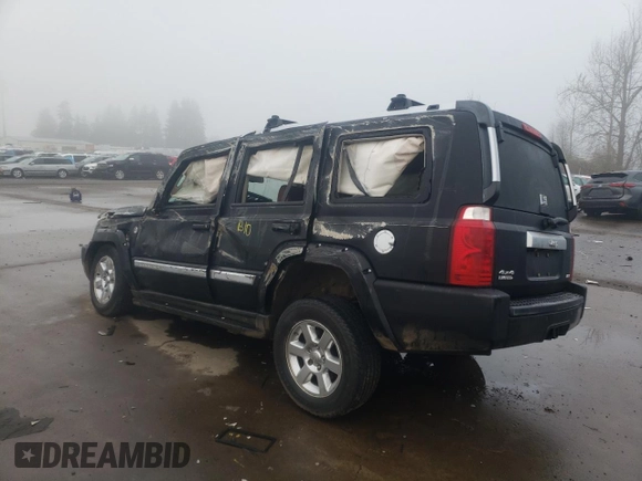 2008 Jeep Commander Limited z VIN 1J8HG58208C170976, wystawiony jako Copart lot #84012044 z przebiegiem Nie podano mil oraz Szkoda całkowita • Salvage title. Historia ofert i sprzedaży dostępna na DreamBid. Obrazek 2.