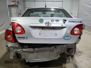 2006 Toyota Corolla CE with VIN 2T1BR32E66C593824, listed as a Copart auction lot 52075575 with 169,540 mi miles and Salvage Title. Bid and sale history available at DreamBid. Image 6.