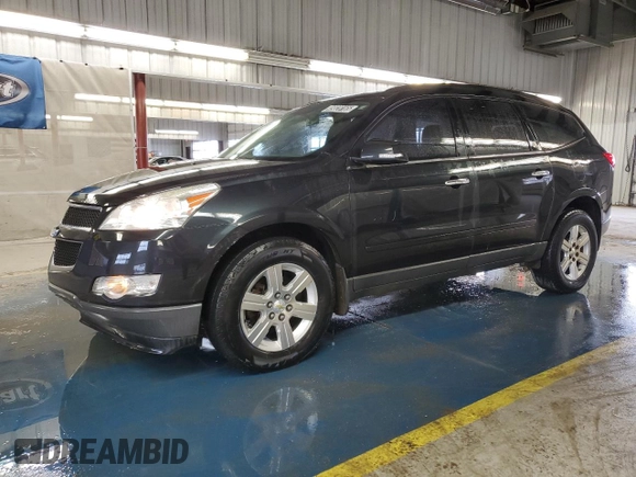 2012 Chevrolet Traverse 1LT with VIN 1GNKRGED9CJ208032, listed as a Copart auction lot 49828165 with 183,182 mi miles and Clean Title. Bid and sale history available at DreamBid. Image 1.
