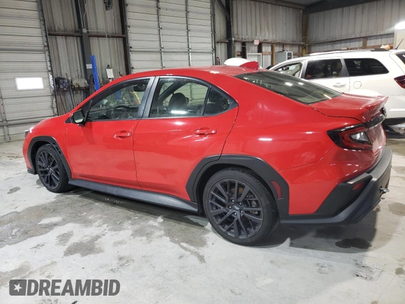 2022 Subaru WRX Premium with VIN JF1VBAF69N9003005, listed as a Copart auction lot 44722625 with 38,232 mi miles and Salvage title. Bid and sale history available at DreamBid. Image 2.