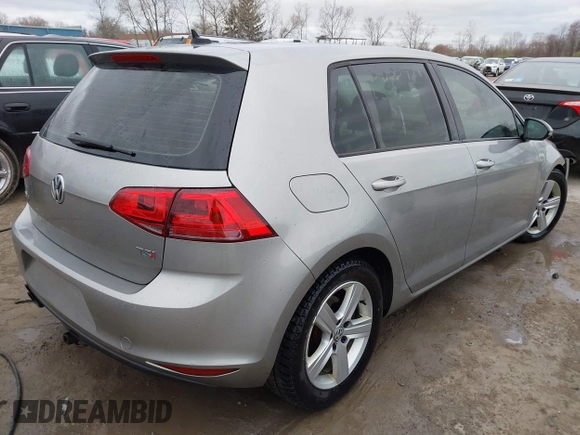 2017 Volkswagen Golf S with VIN 3VW217AU3HM069870, listed as a IAAI auction lot 42048647 with 98,434 mi miles and . Bid and sale history available at DreamBid. Image 4.