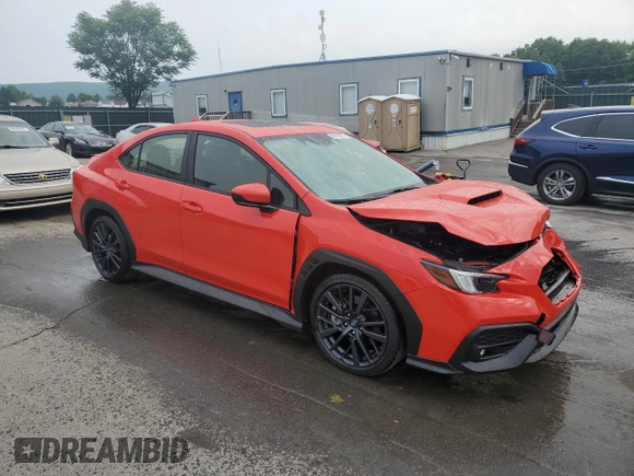 2024 Subaru WRX Premium с VIN JF1VBAH63R9819467, выставлен на аукционе Copart как лот 60785835 с пробегом 7 534 миль миль и Списание • Salvage title. История ставок и продаж доступна на DreamBid. Изображение 4.