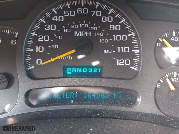 2003 Chevrolet Silverado 1500 LS with VIN 2GCEC19XX31244508, listed as a IAAI auction lot 42052595 with 164,683 mi miles. Bid and sale history available at carsss.com. Image 7.