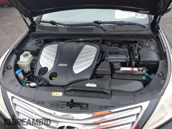 2012 Hyundai Azera with VIN KMHFH4JG4CA177778, listed as a IAAI auction lot 42172911 with 154,680 mi miles and . Bid and sale history available at carsss.com. Image 10.
