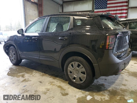 2025 Nissan Kicks S with VIN 3N8AP6BB1SL344691, listed as a Copart auction lot 52616745 with 1,244 mi miles and Salvage Title. Bid and sale history available at carsss.com. Image 2.