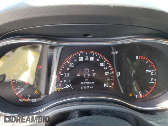 2018 Dodge Durango SXT с VIN 1C4RDJAG9JC359800, выставлен на аукционе Copart как лот 52737065 с пробегом 171 202 миль миль и Списание • Salvage title. История ставок и продаж доступна на DreamBid. Изображение 9.