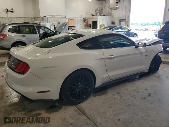 2015 Ford Mustang GT with VIN 1FA6P8CF0F5431038, listed as a Copart auction lot 59287955 with 75,290 mi miles and Salvage title. Bid and sale history available at DreamBid. Image 3.