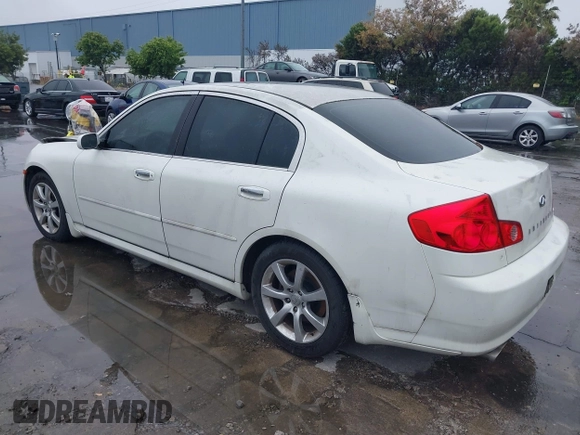 2006 Infiniti G35 with VIN JNKCV51E16M515515, listed as a IAAI auction lot 42246070 with 193,575 mi miles and . Bid and sale history available at DreamBid. Image 3.