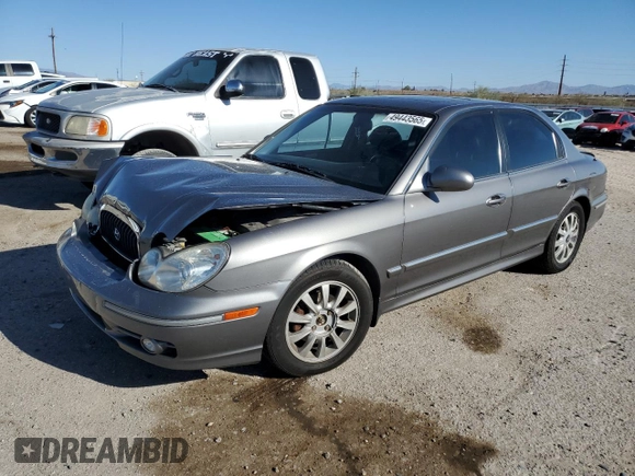 2004 Hyundai Sonata GLS with VIN KMHWF35H94A085053, listed as a Copart auction lot 49443565 with 79,190 mi miles and Salvage Title. Bid and sale history available at carsss.com. Image 1.