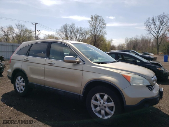 2008 Honda CR-V EX-L with VIN 5J6RE48748L039289, listed as a Copart auction lot 54013805 with 0 mi miles and Clean Title. Bid and sale history available at carsss.com. Image 4.
