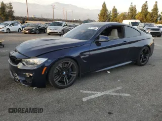 2016 BMW M4 with VIN WBS3R9C5XGK337846, listed as a Copart auction lot 86411484 with 0 mi miles and Salvage Title. Bid and sale history available at carsss.com. Image 1.