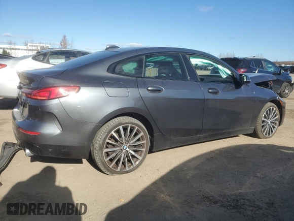 2020 BMW 2 Series 228i xDrive with VIN WBA73AK08L7F87567, listed as a Copart auction lot 79616274 with 48,069 mi miles and Salvage title. Bid and sale history available at DreamBid. Image 3.