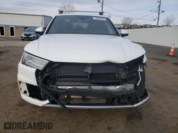 2019 Audi Q5 Premium with VIN WA1ANAFY7K2142694, listed as a Copart auction lot 50494455 with 85,857 mi miles and Salvage Title. Bid and sale history available at carsss.com. Image 5.