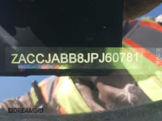 2018 Jeep Renegade Latitude z VIN ZACCJABB8JPJ60781, wystawiony jako IAAI lot #41411050 z przebiegiem 72 236 mil mil oraz . Historia ofert i sprzedaży dostępna na DreamBid. Obrazek 9.