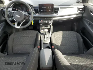 2021 Kia Rio LX with VIN 3KPA24AD0ME428803, listed as a Copart auction lot 49129705 with 37,727 mi miles and Salvage Title. Bid and sale history available at carsss.com. Image 8.
