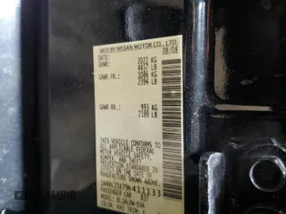 2009 Nissan Altima SE z VIN 1N4BL21E79N411133, wystawiony jako Copart lot #41746105 z przebiegiem Nie podano mil oraz Szkoda całkowita • Salvage title. Historia ofert i sprzedaży dostępna na DreamBid. Obrazek 12.
