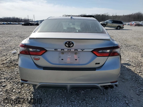 2021 Toyota Camry SE Nightshade with VIN 4T1T11AK1MU606711, listed as a Copart auction lot 47170735 with 30,533 mi miles and Salvage Title. Bid and sale history available at carsss.com. Image 6.