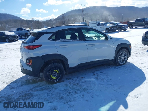 2020 Hyundai Kona SEL Plus with VIN KM8K62AA8LU426019, listed as a IAAI auction lot 41574608 with 61,264 mi miles. Bid and sale history available at carsss.com. Image 4.