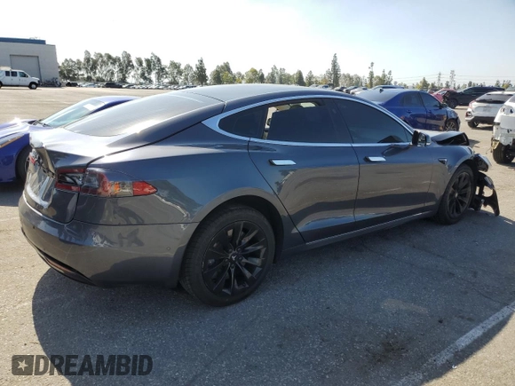 2018 Tesla Model S 75D с VIN 5YJSA1E21JF234804, выставлен на аукционе Copart как лот 56966355 с пробегом 56 379 миль миль и Списание • Salvage title. История ставок и продаж доступна на DreamBid. Изображение 3.